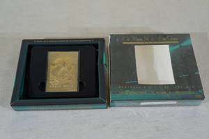 lot 42 image: Cal Ripken JrLou Gehrig Limited Edition Gold Card