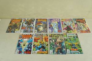 lot 151 image: Comic Books - Fantastic Four, Cable, Silver surfer, Avengers
