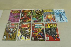 lot 154 image: Comic Books - Green Goblin, Generation X, Iceman, Iron Man