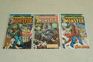 lot 156 image: Vintage Marvel Comic Books - The Frankenstein Monster