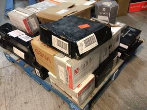 Lot of Assorted and Mixed Ceramic Flooring Various Brands and Conditions See Pictures