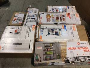 Lot of Assorted and Mixed Utility Shelving Various Models and Conditions See Pictures