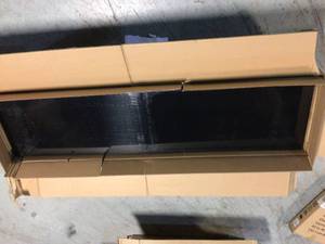 lot 1 image: Ready-to-Assemble 24-Gauge Steel Freestanding Garage Cabinet in Black (30 in. W x 72 in. H x 18 in. D) by Husky Customer Returns See Pictures