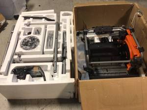 lot 27 image: 10 in. Pro Jobsite Table Saw with Stand by RIDGID Cusotmer Returns See Pictures