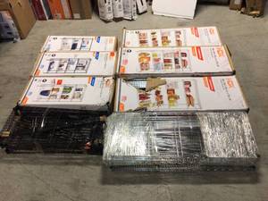 lot 30 image: Lot of Assorted Utlity Shelving Customer Returns See Pictures