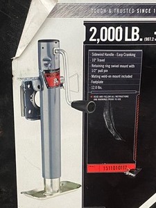 Bulldog Flip-Up Trailer Jack