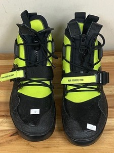 Nike Air Force 270 Utility Volt High-Top Sneakers