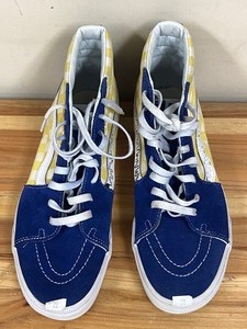 Vans Off The Wall Sk8-Hi BMX Chalkboard Skater Shoes