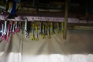 lot 44 image: Large Lot of Assorted Open EndBox Wrenches
