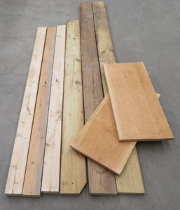 lot 47 image: 8 MISC PIECES OF LUMBER