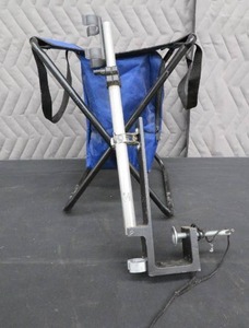 lot 54 image: LINDY LITTLE JOE TRANSDUCER BRACKET  PORTABLE FOLDING STOOL