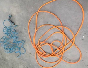 lot 55 image: AIR HOSE  WATER HOSE