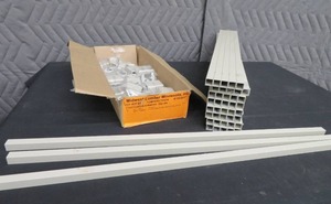 lot 57 image: BEI WALL MOUNTS  SQUARE TUBING.