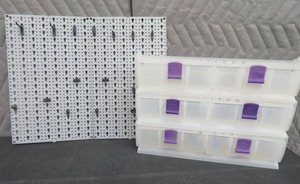 lot 90 image: PLASTIC STORAGE UNITS