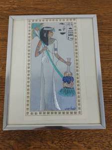lot 106 image: Egyptian-Style Artwork