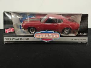 lot 9 image: ERTL American Muscle Model Car 1970 Chevelle SS454 LS 6