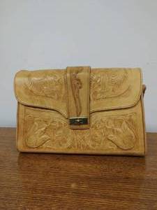lot 205 image: Leather Handbag