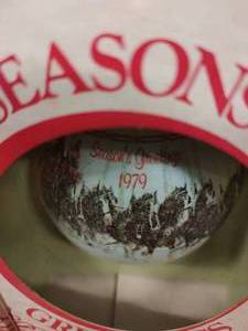 lot 212 image: Busch Christmas Ornaments