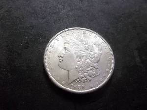 1889 Morgan Silver Dollar