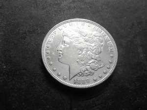 1889 O Morgan Silver Dollar