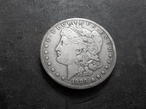 1889 S Morgan Silver Dollar