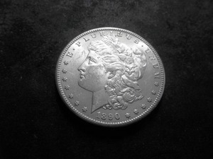 1890 S Morgan Silver Dollar