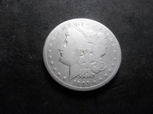 1893 CC Morgan Silver Dollar