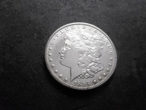 1894 O Morgan Silver Dollar