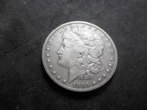 1895 O Morgan Silver Dollar