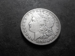 1896 S Morgan Silver Dollar