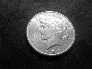 1925 Peace Silver Dollar