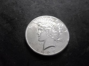 1927 Peace Silver Dollar