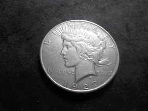1927 S Peace Silver Dollar