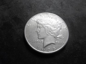 1928 S Peace Silver Dollar