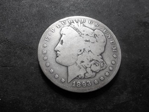 1893 S Morgan Silver Dollar