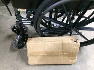 lot 6 image: WOW NEW McKesson Silver Sport II Manual Wheelchair
