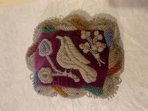 lot 13 image: Small Velvet Cushion