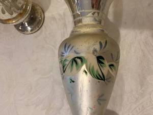 lot 39 image: Mercury Glass Vases