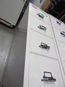 lot 631 image: FIREKING, FIREPROOF FILING CABINET