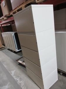lot 637 image: HERMAN MILLER MERIDIAN LATERAL FILE CABINET