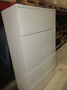 lot 644 image: HERMAN  MILLER MERIDIAN LATERAL FILE CABINET
