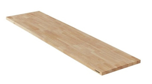 lot 7 image: HUSKY 72 in. Solid Wood Work Surface for Regular Duty Welded Steel Garage Storage System