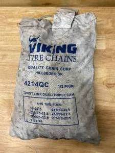 lot 52 image: VIKING 4214QC Tire Chains (12 Pair)