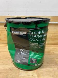 lot 86 image: BLACK JACK 5 Gallon Fiber Roof Coating