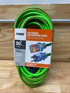 lot 53 image: PRIME KC500541 50ft Extra Heavy Duty Outdoor Extension Cord