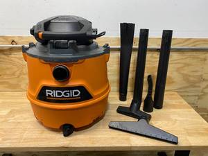 lot 29 image: RIDGID 16 Gal. 6.5-Peak HP NXT WetDry Shop Vacuum with Detachable Blower, Filter, Hose and Accessories
