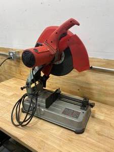 lot 8 image: MILWAUKEE 14 in. 15 Amp Abrasive Cut-Off Machine