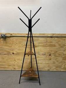 lot 56 image: CoatHat Rack