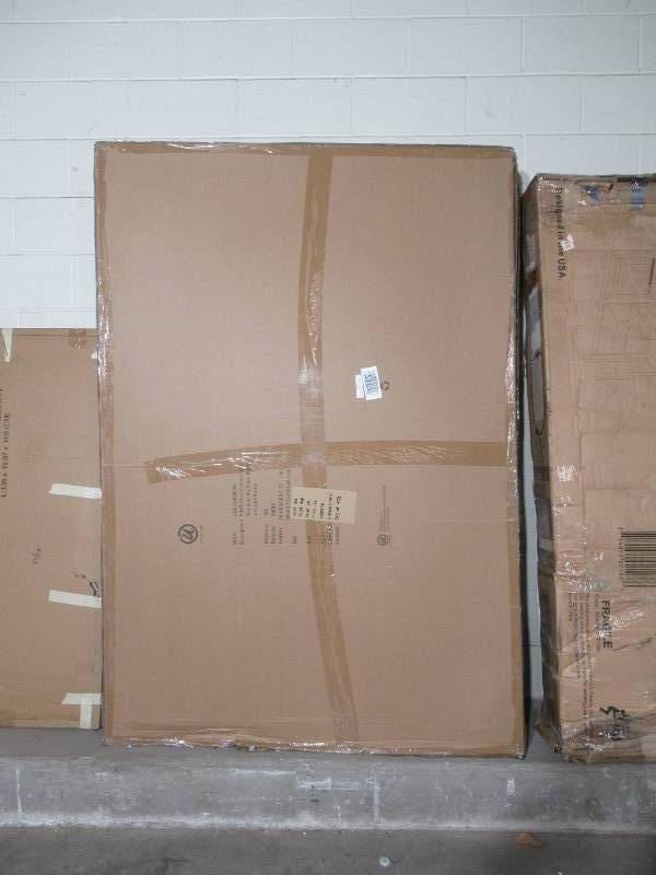 lot 2 image: U Brands Magnetic Dry Erase Board, 47 x 70 Inches, Silver Aluminum PINIT Frame, Marker Included (2808U00-01)