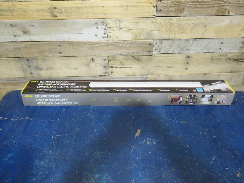 lot 6 image: Koda 46 LED Linkable Shop Light with Motion Sensor and Remote